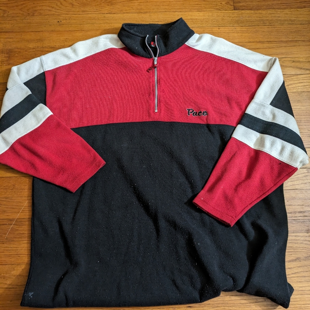 Paco quarter zip size 3xl